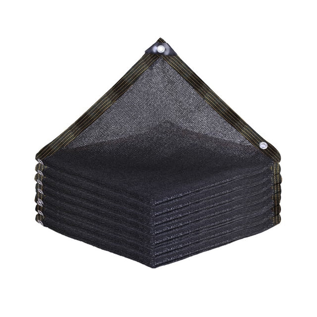 Kyusrd Sun Shade 2x3m Rectangle Outdoor Sunshade 95% Sunshine Protection Black