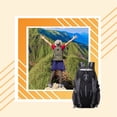 thumbnail image 4 of Backpacks Waterproof 36-55L Large Capacity Outdoor Sports Rucksacks Bag Lightweight Climbing Backpacking Portable Trekking Fishing Bags Black, 4 of 7