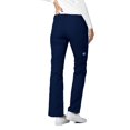 thumbnail image 2 of Adar Pantalon d'Uniforme Droit pour Femmes Universal, à Cordon, Popeline Durable, Noir, 2 of 7