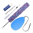 thumbnail image 2 of Kit de limpieza de saxofón conjunto de mantenimiento de corcho Kit de cuidado de cuidado de limpieza Cleaner para músicos Flauta Todos los tipos de, 2 of 8