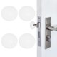 thumbnail image 1 of Tapones para puertas Uxcell para protector de pared, topes de pomo de silicona con adhesivo fuerte de 2", 1 of 6