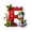 E, variant on CoreLiving Initial Ornaments for Christmas Tree, Monogram Christmas Ornaments Alphabet Pendant with Green Hat, 26 Letters Bookshelf DIY Hanging Decorations Party Gifts