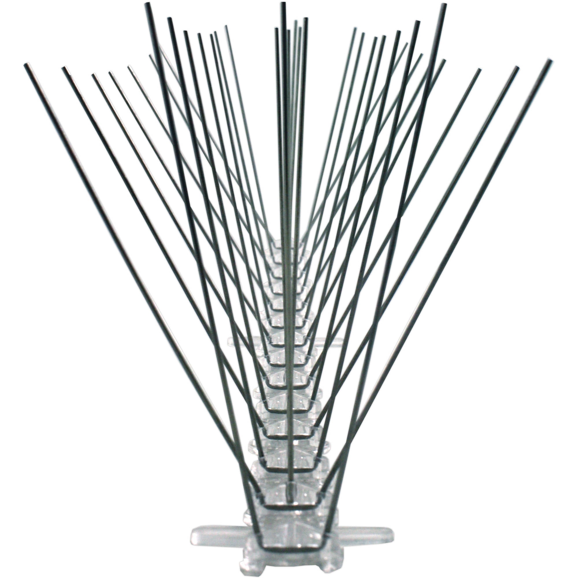 BIRD-X INC Stainless Steel Bird Spikes, 50 Feet, 6 Inches Wide, Permanent Bird Deterrent