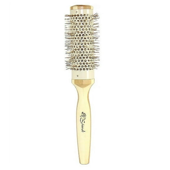 Strands 2-1/4 inch Premium Ceramic Ionic Bamboo Brush (Pack of 10)