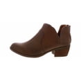 thumbnail image 4 of B.O.C. Womens Lucy Faux Leather Stacked Heel Ankle Boots, 4 of 6