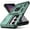 Green, variant on for Samsung Galaxy S23 FE Case,Galaxy S23 FE Case,with Slide Camera Cover+ HD Screen Protector,Rotated Ring Kickstand Military Grade Shockproof Protective Cover-Blue