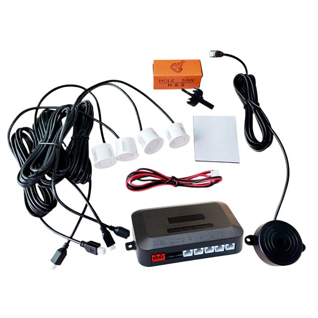 Marcha atrás respaldo 12 V Sin Pantalla Indicador 22 Mm blanco Likrtyny