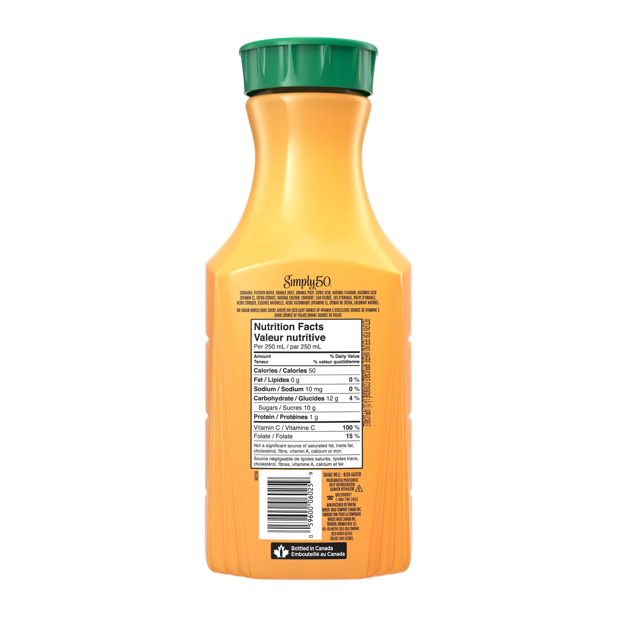 Simply d'orange 50 Bottle, 1.54 Liters 1,54 x L