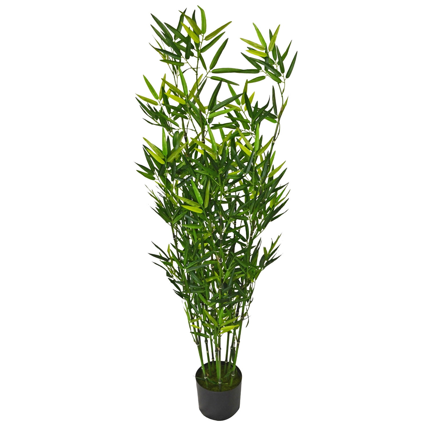 3.75 ft. (45 in.) Faux Bamboo Plant Lush Artificial 3.75 ft. (45 in.) Faux Bamboo Plant Lush Artificial