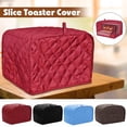 thumbnail image 4 of HOMEIORA Quilted Toaster Cover, Polyester, 2 Slice, Dustproof Appliance Cover, 1 Pack, 4 of 4
