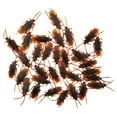 thumbnail image 3 of 100Pcs Fake Roaches Toys Lifelike Roaches Creative Simulation Party Favors Funny, 3 of 7