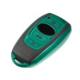 thumbnail image 1 of Carcasa para mando a distancia inteligente de 4 botones compatible con Subaru Ascent 2019-2022, protector TPU verde, 1 of 7