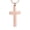 Rose Gold, variant on Crystal Cross Urn Necklaces for Ashes Cremation Crucifix Keepsake Memorial Pendant Necklace