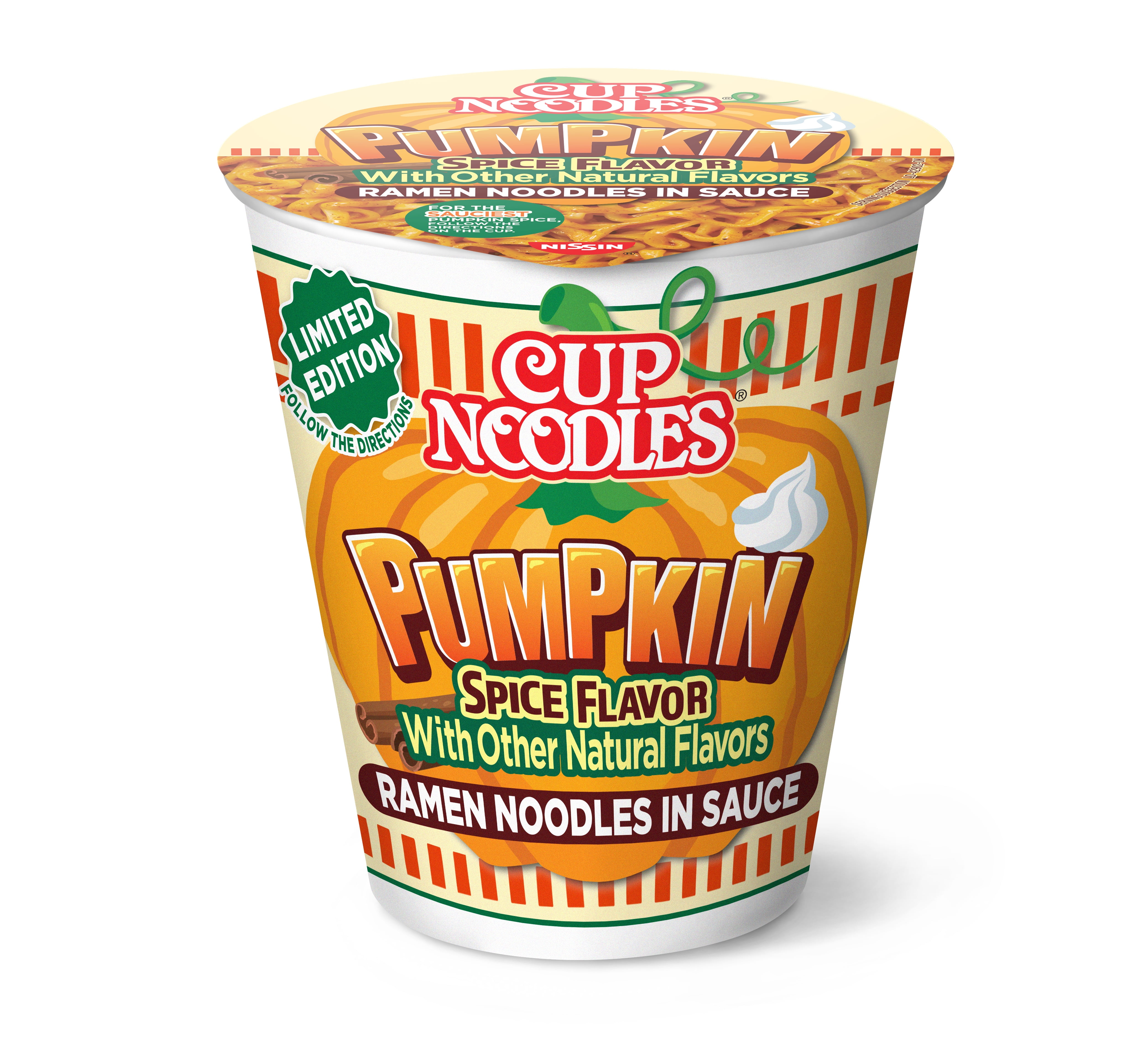 Nissin Cup Noodles Pumpkin Spice unit