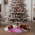 thumbnail image 4 of Fuzoiu Colorful Easter Eggs Print Christmas Tree Skirt,Xmas Christmas Decorations,Xmas Tree Mat for Farmhouse Holiday New Years Home Party Decor Tree Rugs-48", 4 of 6