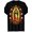 Black, variant on Men's & Women's Our Lady of Guadalupe Graphic T-Shirt, Catholic Christian Faith Religious Tee, Vintage Floral Virgin Mary Print, Soft Crew Neck Short Sleeve Casual Shirt, Inspirational Gift