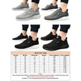 thumbnail image 2 of Daeful Sneakers for Men Extra Wide Sneakers Comfor Walking Running Summer Beathable Size 7-14, 2 of 3