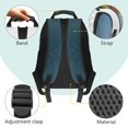 thumbnail image 4 of Aplkyhs Train Pack School Backpack for Kids Age 6-18 Ergonomic Padded Adjustable Straps Large Capacity Water Resistant Bookbag for K-12 Students Daily School Travel, 4 of 7