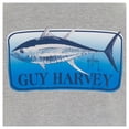 thumbnail image 3 of Guy Harvey Men's Tuna Short Sleeve Pocket Grey T-Shirt, 3 of 3