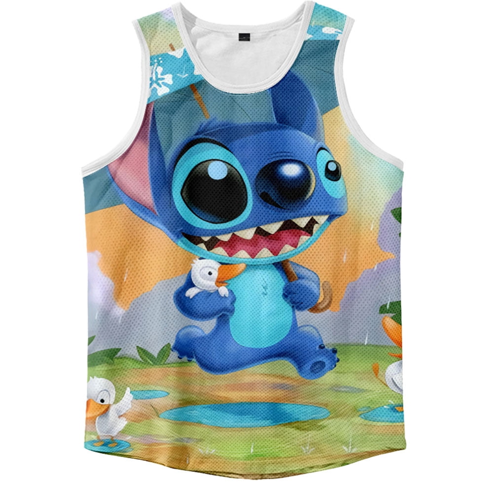 Disney Lilo Stitch Customized Tank Tops Sleeveless Shirt Hip Hop Tank disney-lilo-stitch-customized-tank-tops-sleeveless-shirt-hip-hop-tank
