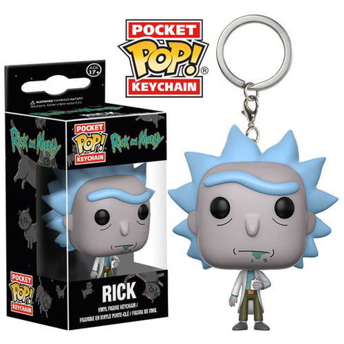 Blind Bag Cartoon Key Chain Ring Details about   Rick & Morty NEW Mech Rick Figural Keychain 