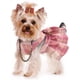 thumbnail image 2 of Arnés y correa para perro a cuadros, vestidos para cachorros para perros pequeños y medianos, vestidos de verano ajustables para perros, ropa para perros Yorkie Chihuahua, ropa para mascotas para, 2 of 8