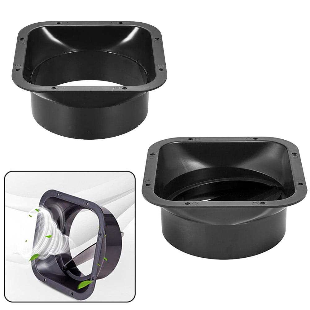 Connecteur De Conduit Bride Carrée En Plastique ABS Pour Valve Anti-retour De Tuyau De Diamètre De 100-300mm (200