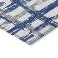 thumbnail image 4 of Addison Rugs Chantille Indoor/Outdoor Transitional Stripes Navy Washable Rectangle Rug, 8' x 10', 4 of 6