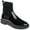 Black, variant on Journee Collection Womens Sabriel Bootie Lugged Sole Ankle Boots