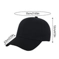 thumbnail image 2 of Boys and Girls's Classic Plain Cotton Baseball Hat, Lightweight Sun Protection Cap for Boys and Girls and Toddlers, Adjustable Solid Color Sport Hat Fluorescent Green, 2 of 2