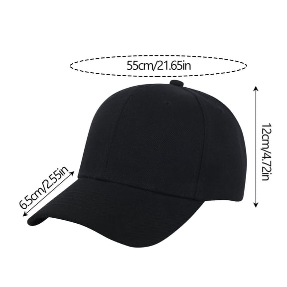 Dwellite Sports Baseball Hats for Boys Girls Lightweight Plain Hat for Running Tennis Golf Fluorescent Green