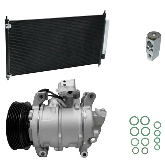 RYC New AC Compressor and Condenser Kit KT EI86A-N