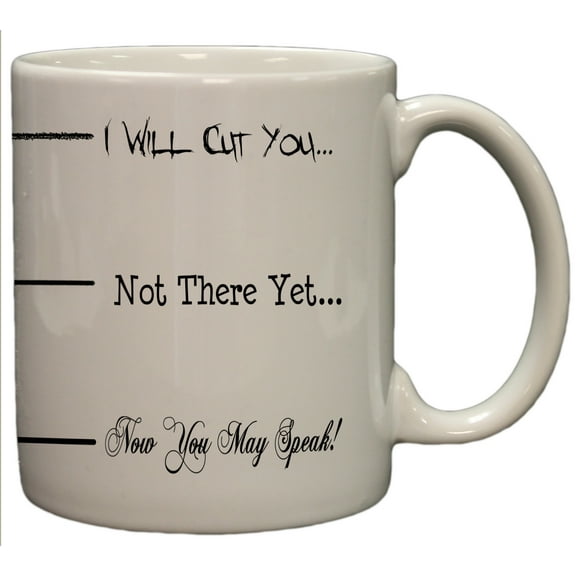 Lindas Gifts 11 oz Now You May Speak Ceramic Coffee Mug