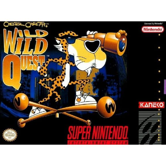 Restored Chester Cheetah: Wild Wild Quest (Super Nintendo, 1994) SNES Animal Game (Refurbished)