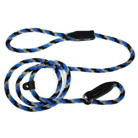 UPC: 0024764604977 | Leather Brothers 3604-59 6 ft. British Slip Loop Rope Leads for Dogs – Pack of 3