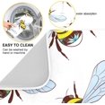 thumbnail image 2 of Dish Drying Mat Cute Bee Kitchen Dish Pads Super Absorbent Microfiber Dish Drying Rack Pads Safe Heat-resistant Kitchen Counter Mat,16x18 Inch, 2 of 7
