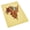 Yellow, variant on Skin Deep, Double Sided Practice Skin For Tattooing; 3mm Thick Fake Skin Sheet; Faux Leather; Realistic Texture; 1 Piece; Dark Brown