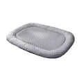 thumbnail image 2 of Washable Dog Beds Pad for Crate,Medium Dog Crate Mat Kennel Mat Anti-Slip Bottom,Pet Blankets for Small Dog Cats 20" L x 16" Inch, 2 of 6