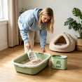 thumbnail image 4 of 2 In 1 Cat Litter Scoop With Storage Box Wall Hanging Cat Litter Shovel Waste Remover Portable Cat Cleaning Tool For Daily Cat Care Odor Control, 4 of 6