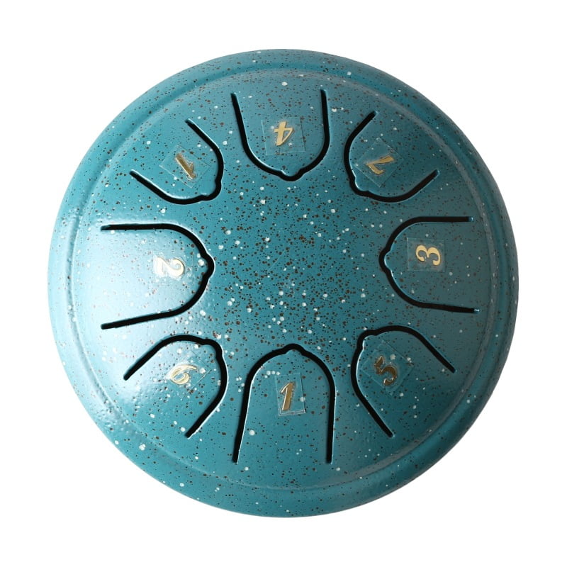 1 Set Steel Tongue Drum with Mallet Hand Drum Meditation Drum