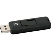 2GB FLASH DRIVE USB 2.0 BLACK RETRACTABLE CONNECTOR RTL