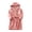 A-Pink, variant on NIEWTR Girls Soft Fleece Robes Plush Hooded Bathrobes Sleepwear For Kids 2-16 Years Long Sleeve Loungwear 3T 4T 5T 6T(6-7 Years)