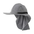 thumbnail image 1 of Fishing Hat Neck Flap Adjustable Sun Protection Quick Dry Wide Brim Unisex Mountaineering Cap for Outdoor, 1 of 10