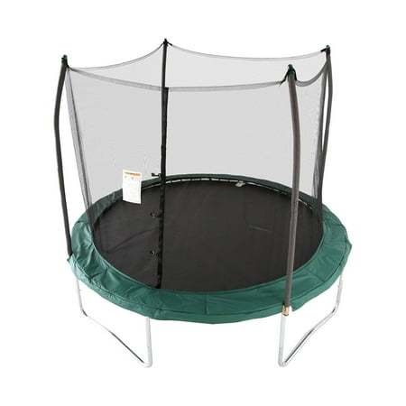 UPC: 0818567011052 | Skywalker Trampolines 10-Ft Round Outdoor Trampoline with Enclosure  Green