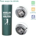 thumbnail image 3 of Golf Gifts for Women-Golf Tumbler with Lid and Straw-Golf Stuff for Women-Golf Stuff-Mothers Day,Christmas,Birthday Gifts for Women-Golf Accessories,Golf Gifts-20 oz Tumbler,Coffee Travel Mug,Cup, 3 of 5
