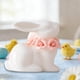 thumbnail image 5 of Adornos de Pascua, adornos de Pascua, lindo adorno de conejito de cerámica para decorar el hogar y la sala de estar. Regalos de cumpleaños para novias y amigos como recuerdo. Adornos de cerámica., 5 of 6