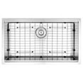 thumbnail image 3 of Ancona  Prestige 32 in. Undermount Single Kitchen Sink, Ledge, 3 of 5