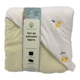 thumbnail image 2 of Edredón Hometrends 3 Piezas Bordado Beige, 2 of 4