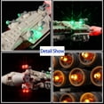 thumbnail image 2 of Kyglaring LED Light Kit for Lego A New Hope Tantive IV, Star Wars Buildable 25th Anniversary Starship Model Legos Light Kit Compatible with 75376 Building Model Set, No Model (Classic Version), 2 of 8