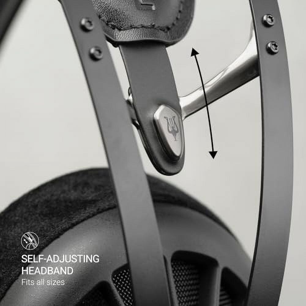 MEZE AUDIO 105 AER | Wired Over-The-Ear Lightweight Audiophile Open-Back Headphones | 50mm Dynamic Drivers | Low Impedance 42 Ohms | Cables and Carrying Pouch Included
